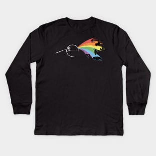 Dark Side of the Star Kids Long Sleeve T-Shirt